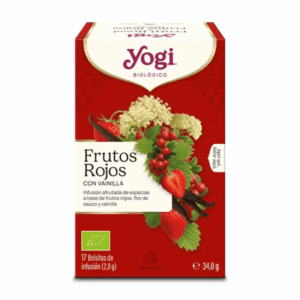Yogi Tea Frutos Rojos Con Vainilla