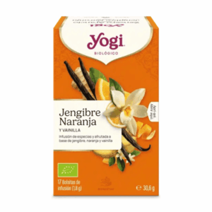 Yogi Tea Jengibre Naranja Y Vainilla