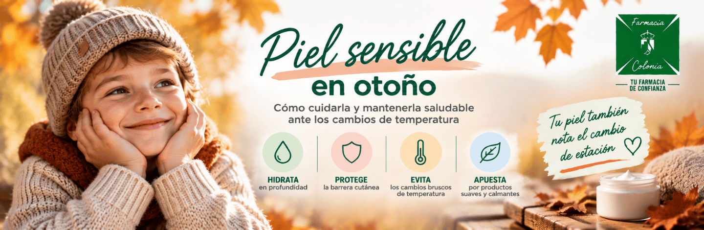 piel sensible en otoño